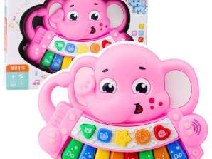Klavier Interaktive Melodien Animal Sounds Range Pink Elephant