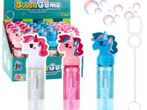 Unicorn Bolle di Sapone 3 Fori Bolle Mix Colori 30ml