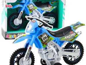 Огни Cross Bike Off Road Drive звучат синим цветом