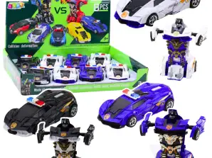 Auto Robot 2in1 Sport Polis Bil Drive Mix