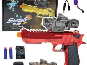 Electric Water Ball Gun Foam Darts Red