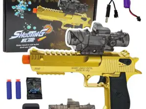 Electric Water Ball Gun Foam Arrows Gold