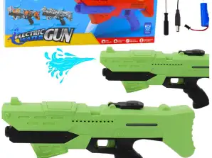 Electric Water Gun Automatic Green Range 10m