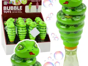Zeepbellen Roterende Slang Speelgoed 2in1 Groen