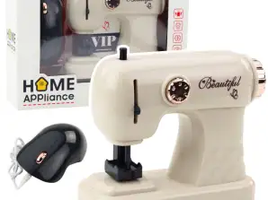 Toy Mouse Sewing Machine for Kids Light White
