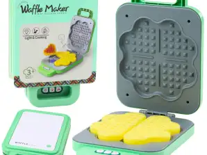 Batteriebetriebene Waffeleisen für Kinder Lampen Blush Green