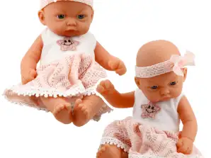 Baby Doll Pink Nėrinių ir žvaigždžių suknelės galvos juosta