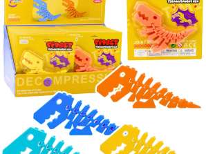 dinosaure fidget puzzle puzzle 3d flexible mélange