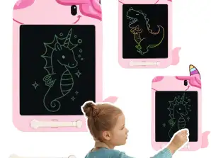 Marker Drawing Board Writing LCD Stylus Unicorn Pink