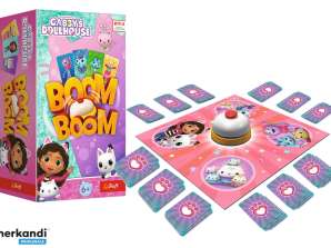 Familienspiel Boom Boom Gabis Katzenhaus Trefl 02548