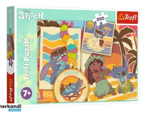 Puzzle 200 Musikalische Welt von Lilo und Stitch Disney