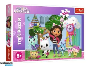 Puzzle 100 Katzenhaus Gabi Universelles Gabbys Puppenhaus 16464