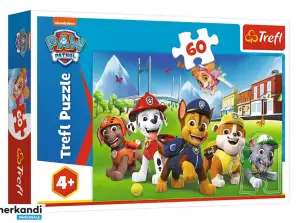 Puzzel 60 Paw Patrol in de Weide Trefl 17375