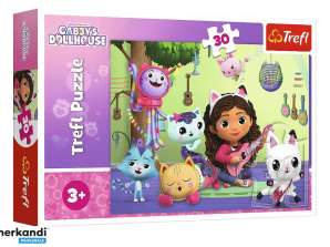 Puzzle 30 Gabi und ihr zauberhaftes Haus Universal Gabbys Dollhouse 18301