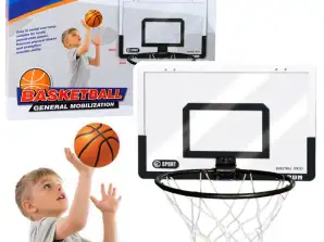 Basketbal Set Backboard Doel Hoepel Bal Pomp