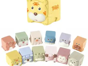 Set Blocchi Sensori Morbidi Animali 12pz
