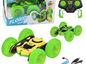 Ferngesteuertes Stuntauto RC 360° Grün