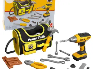 Werkzeugset für Heimwerker Akku-Bohrmaschine Tasche