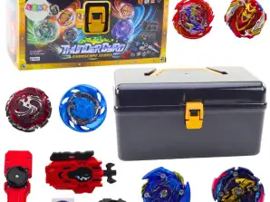 Set von Rotationsscheiben Spinnery ThunderGyro Launcher 8 Stück