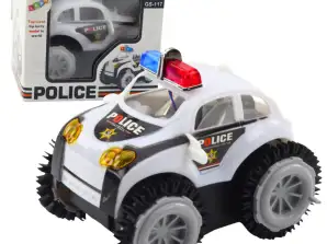 Polizeiauto Flip Hindernissensor 360° Lichter klingt weiß