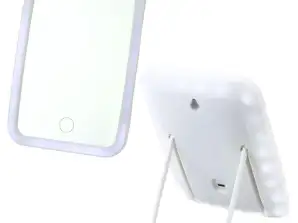 LED Hintergrundbeleuchtung Make-up Kosmetikspiegel Wireless Weiß
