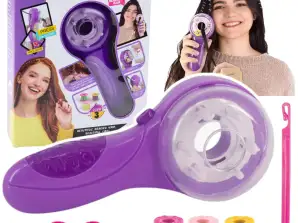 Haar-Schönheitsset, Flechtmaschine, Fäden, Gummibänder, Perlen