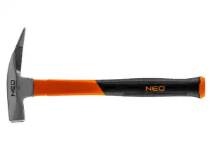 TOP 25 133 Maurerhammer 600 g. Fiberglas-Stiel