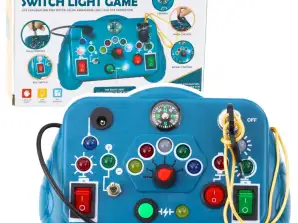 Tappetino Giocattolo Interattivo Sensoriale 13 Attività Blu