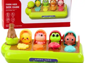 Pädagogisches Spielzeug Popping Tiere Fröhlicher Bauernhof Bunt