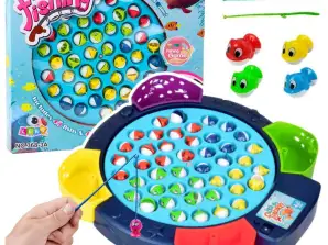 Interactive Arcade Game Battery Operated Fishing Blue