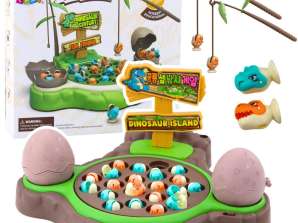 Jeu d’arcade dinosaure cannes à pêche sons magnétiques