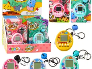 Tamagotchi Pet Egg Elektroninen Peli 168 Lemmikkieläinten Avaimenperä Kellolla