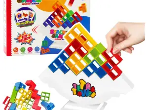 Arcade oyunu dengeleme kule blokları 22 kart 16 blok