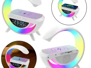 Nachtlicht Multifunktionaler Wecker Induktives Ladegerät