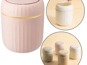 Mini-Mülleimer mit Öffnungsdeckel Universal Elegant Pink