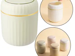Mini-Mülleimer Deckel zum Öffnen Universal Elegant Grün