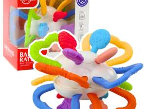 Sensorisches rotierendes Spielzeug für Babys Beißring bunt