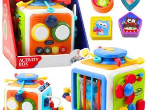 Interactive cube sorter educational sensory sounds colorful