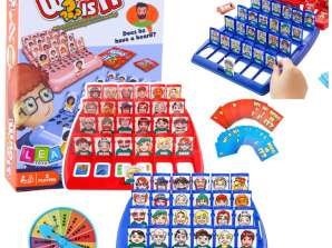 Jeu de puzzle familial Devinez qui est-ce ? Mini Voyage 2 Planches