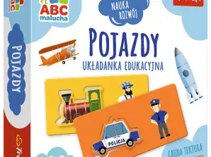 Veicoli di gioco educativi della serie ABC di Toddler Trefl 01942