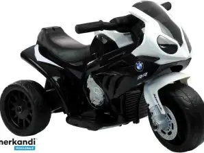 Batteridrevet motor trehjulssykkel BMW S1000RR svart