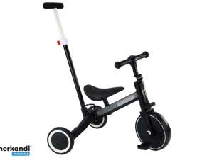 Dreirad PRO50 Fahrrad mit Griff zum Gehen Schwarz
