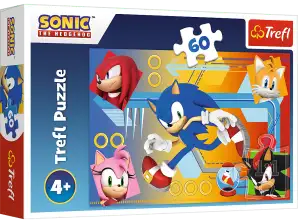 Sonic palapeli 60 kpl. Sonic toiminnassa 17387