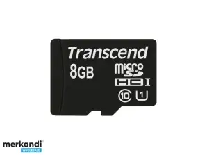 Transcend MicroSD Card 8GB SDHC UHS1 (ohne Adapter) TS8GUSDCU1