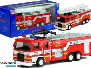 Spielzeugauto Feuerwehrauto mit Leiter 2 Typen 1:32