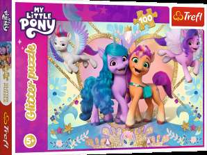 Glitter Puzzle 100 unidades. My Little Pony Shiny Ponies Clubes 14831