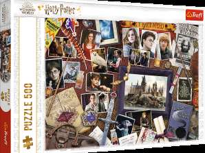 Harry Potter Puzzle 500 Stk. Hogwarts Memorabilia Trefl 37400