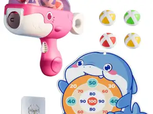 Velcro BB Gun Cloth Shield Whale Pink