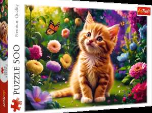 Legpuzzel 500 Schattig Kitten Trefl 37525