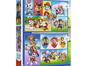 2x70 Paw Patrol Regeln Trefl Puzzle 34441